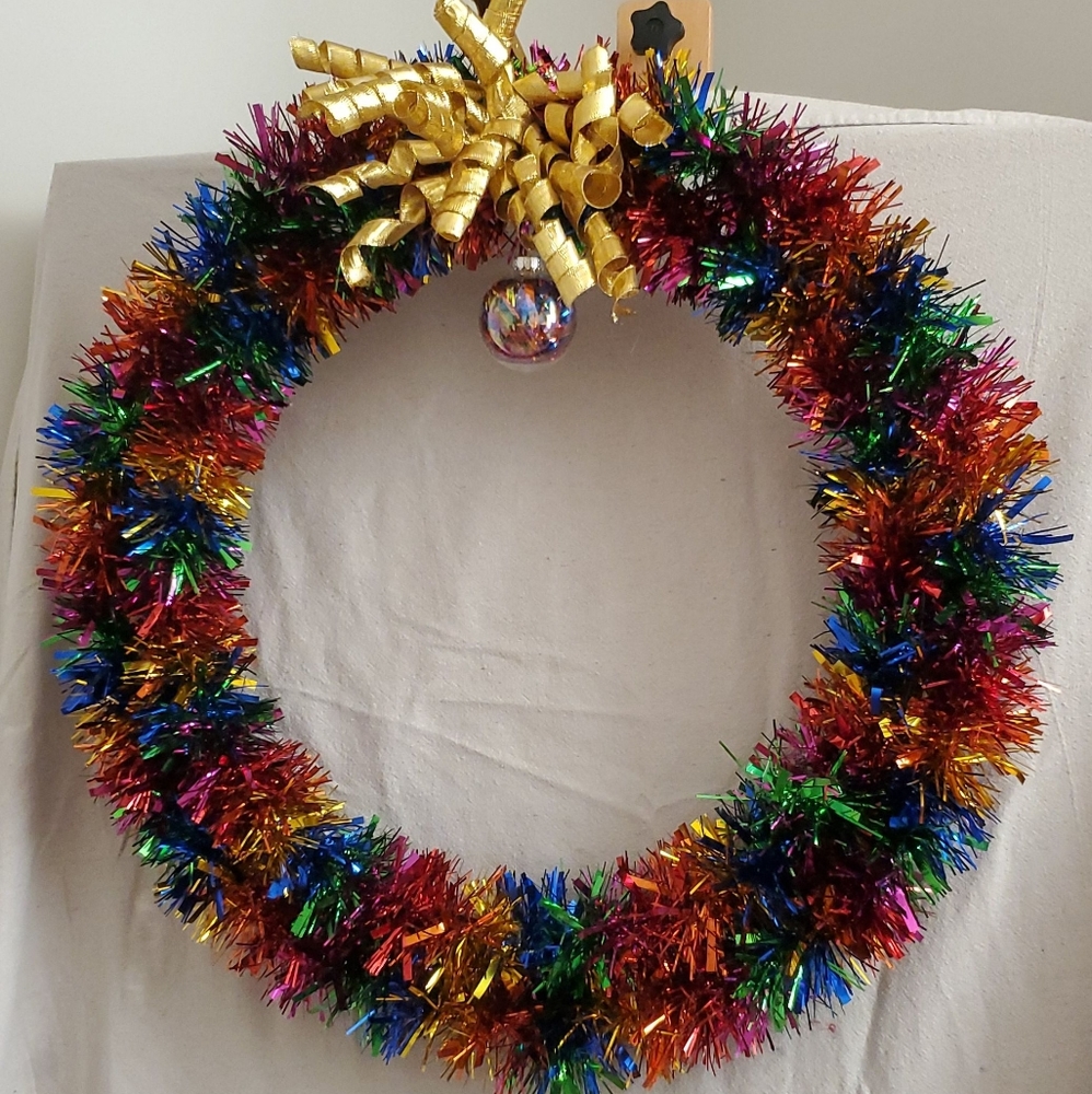 🌈 Winter Pride Wreath - 24"